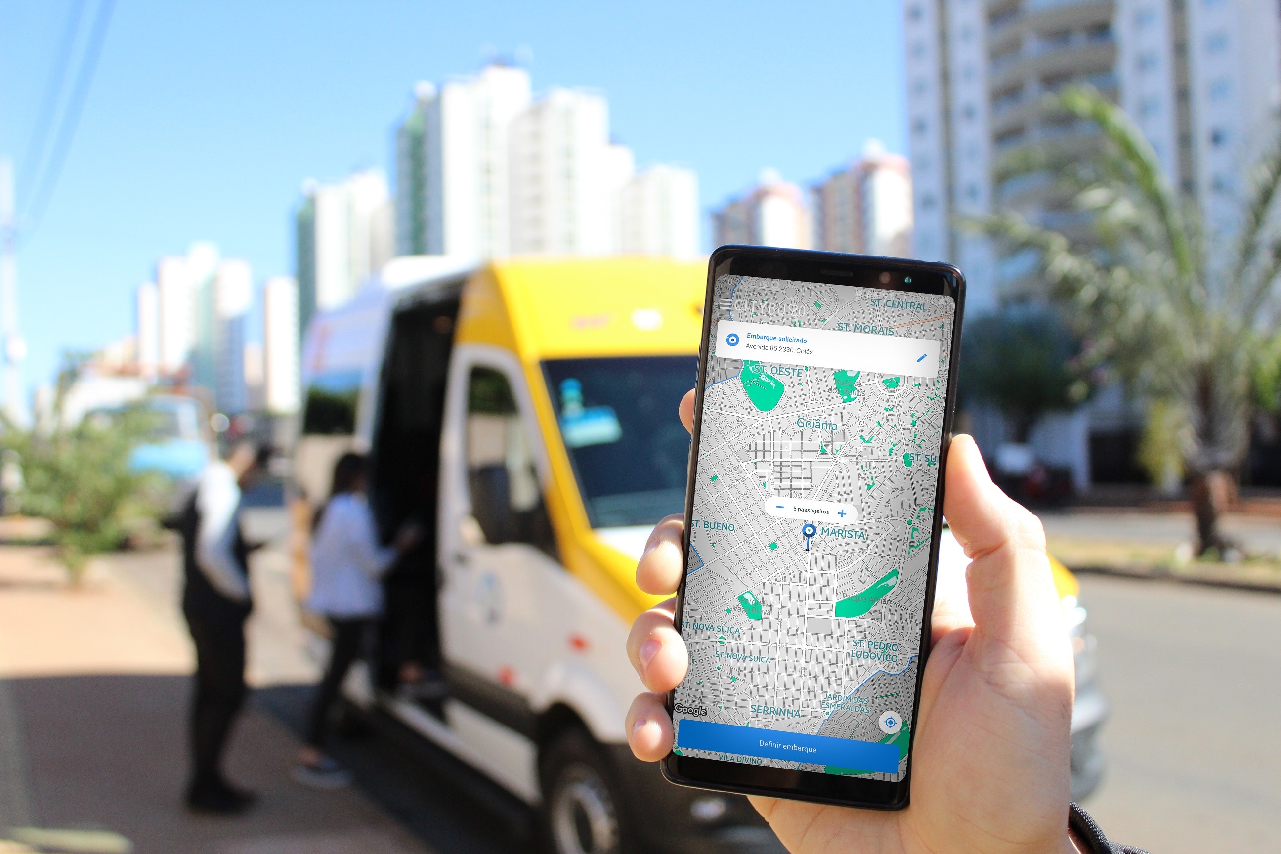 Aplicativo de transporte coletivo lança versão para celular