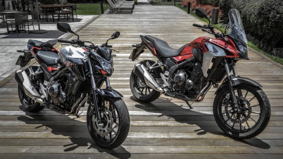 Honda CB 500X e CB 500F 2024: novas cores para a crossover e naked