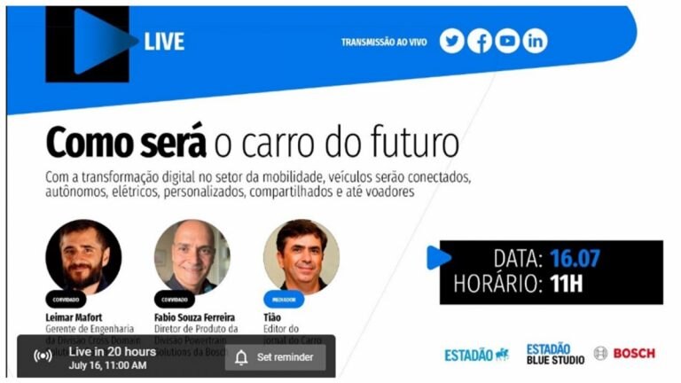 bosch faz live sobre carro do futuro em 16_07