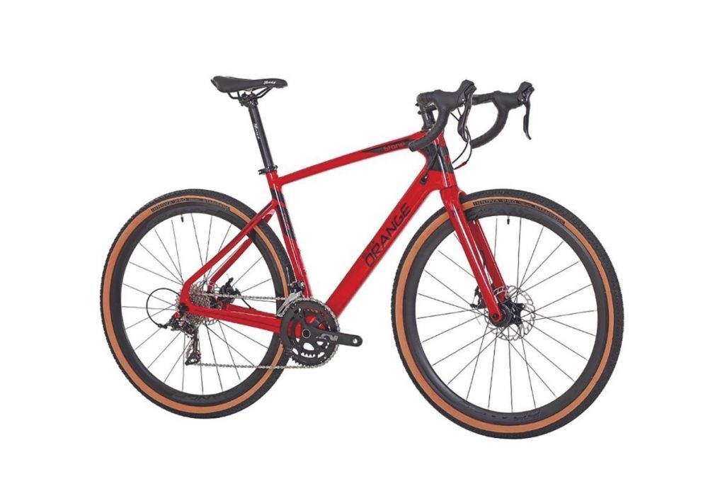 Bicicleta Black Orange Stone Comp Carbon