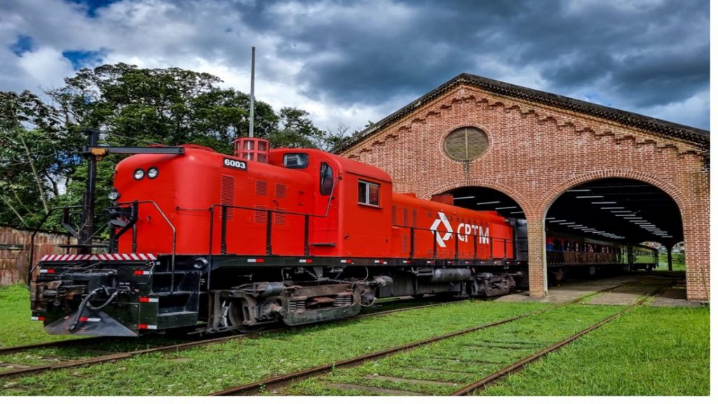 novo carro do Expresso Turistico da CPTM