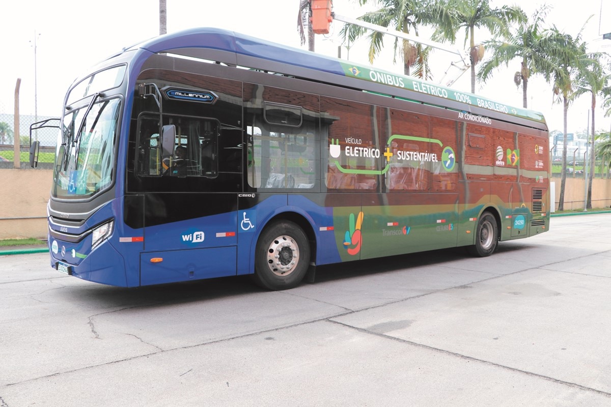 Goiás e Enel X testam articulado 100% elétrico no transporte coletivo