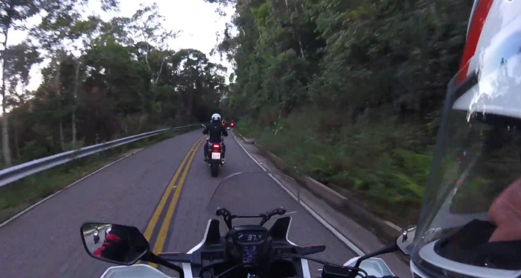 Cunha Paraty, estrada legal para andar de moto