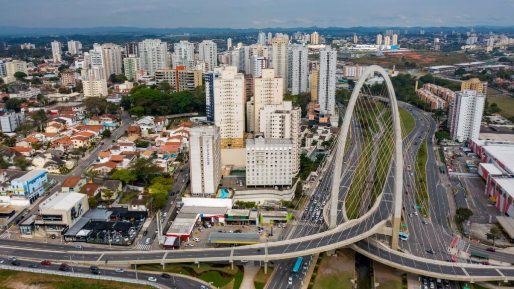 vista aérea de São José dos Campos