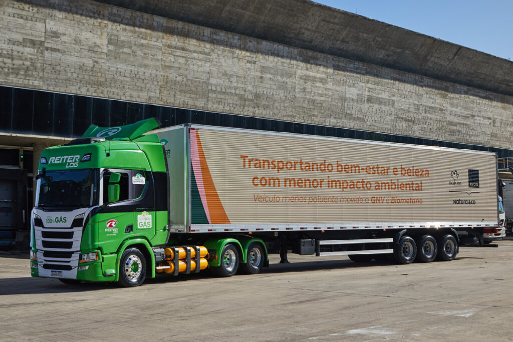 natura frota de caminhões biometano