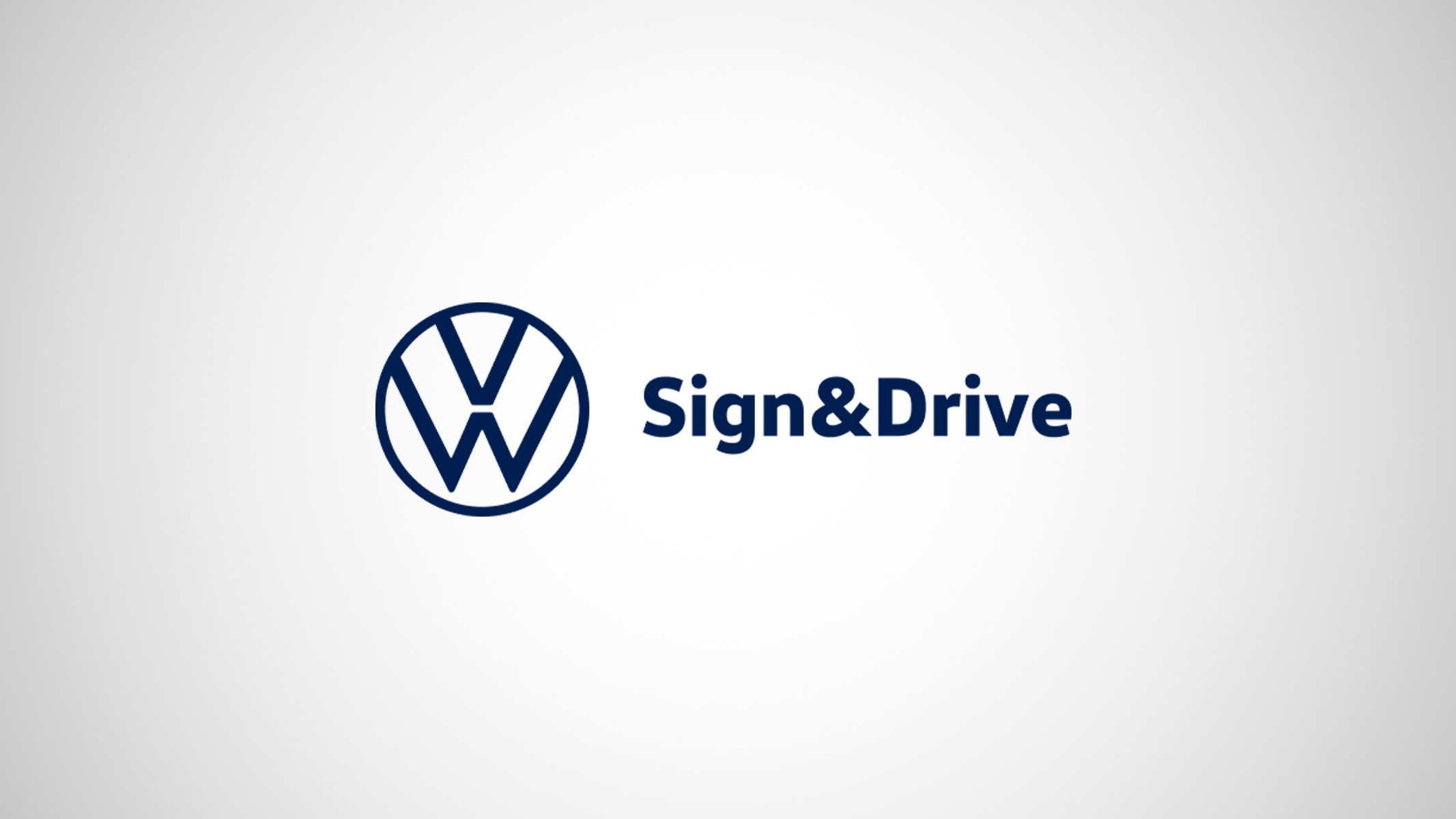 VW SIGN&DRIVE