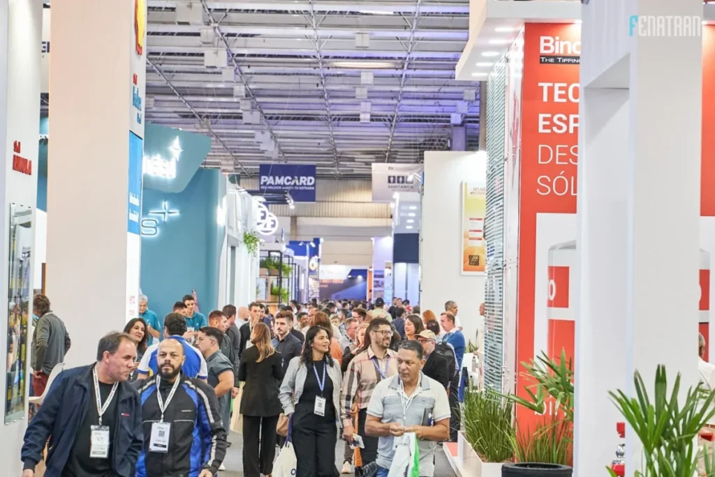 Fenatran: aproximadamente 600 marcas nacionais e estrangeiras têm presença confirmada nesta edição. Foto: Divulgação Fenatran