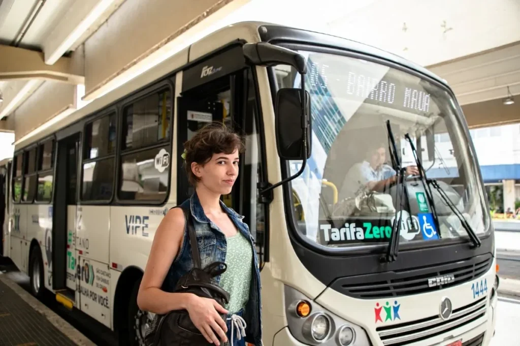 Em um pouco mais de um ano, tarifa zero foi utilizada mais de 27 milhões de vezes em São Caetano do Sul. Foto: Divulgação/Prefeitura de São Caetano do Sul